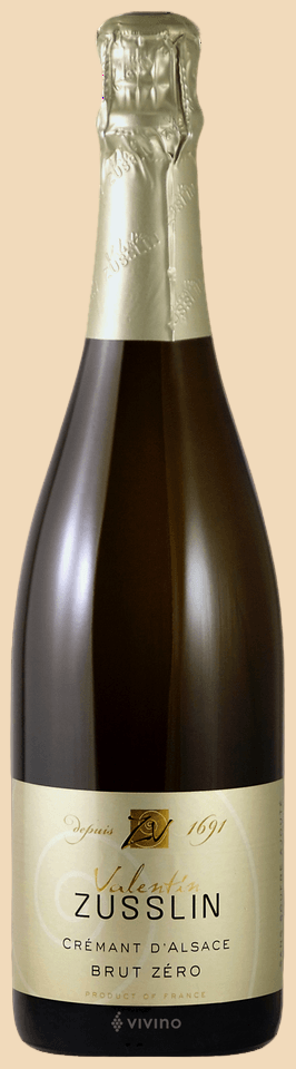 Valentin Zusslin, Crémant d'Alsace Brut Zéro N.V.